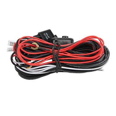 Imagem de Chicote de relé de spotlight grcfumo, chicote de spotflow de automóveis, chicote de fio de carro com indicador para substituir a adição de luz de nevoeiro