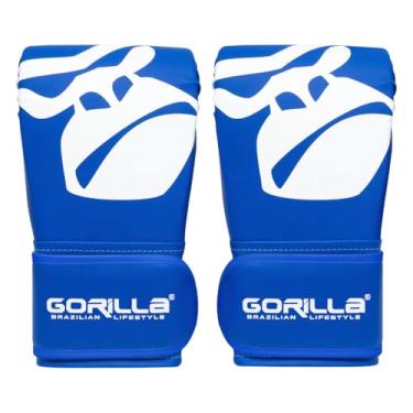 Imagem de Par Luva Muay Thai Boxe Bate Saco PRO Luva Luta Equipamento Original - Gorilla