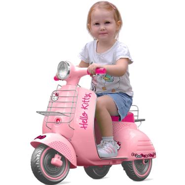 Imagem de Moto Scooter Eletrica Bandeirante Lambreta Vespa Hello Kitty 6V
