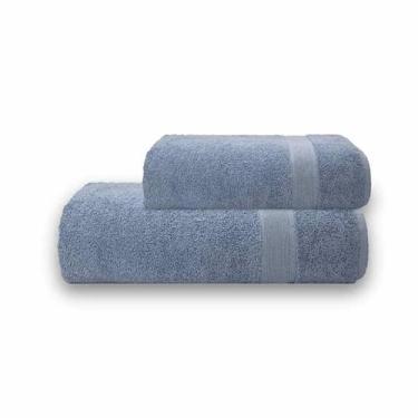 Imagem de Jogo de Toalhas para Rosto e Banho Icone  Camesa, AZUL