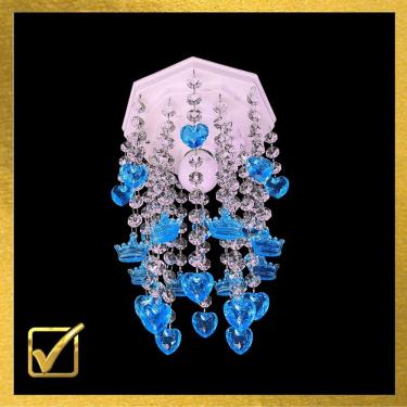 Imagem de Quarto de Bebe Lustre para Quarto Infantil Masculino Luminaria de Teto Criança Azul Menino - Davi