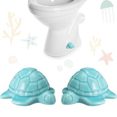 Imagem de FillTouch 2 peças de tampas de parafuso de vaso sanitário, tampas de parafuso de vaso sanitário, tampas de parafuso de vaso sanitário, tampas de parafuso de vaso sanitário decorativas, capas de vaso