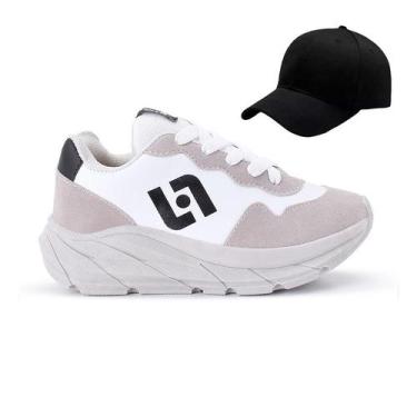 Imagem de Tenis Infantil Meninos Jogger Escolar Casual Camurça + Bone - Light, O