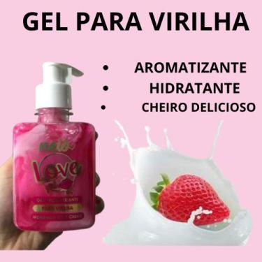 Imagem de Creme Hidratante Para Virilha com Aroma de Morango - MD