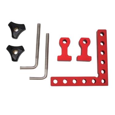 Imagem de Grampos de ângulo reto, balanças precisas usinagem CNC braçadeira de canto fixo para marcenaria para armários de móveis (tipo 2)