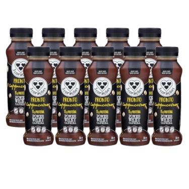 Imagem de Kit 10un Cappuccino Power Whey Zero Lactose 3 Corações 260ml