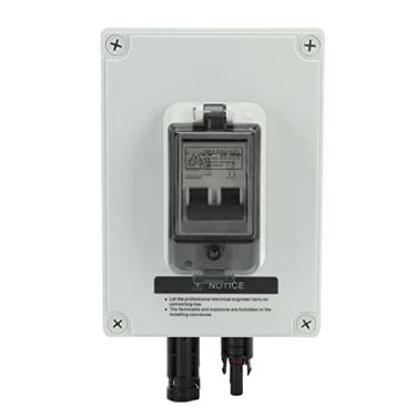Imagem de Disjuntor DC de 40 Amp, Conectores Fotovoltaicos de Fiação Rápida, Caixa à Prova D'água IP67 Não Polarizada, Diversas Funções para Sistemas de Painel Solar