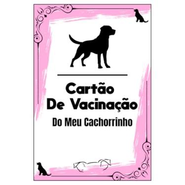 Imagem de Caderneta Cartão de Vacinação para Cachorro Personalizado, Modelo Compacto, Controle de Banho e Cuidados, Multicolorido (Rosa)