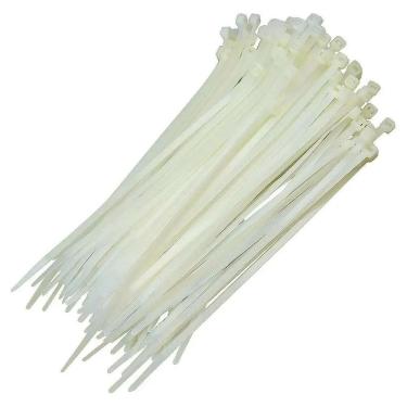 Imagem de Abraçadeira De Nylon 50 Uni Enforca Gato Branco 370mmX7mm