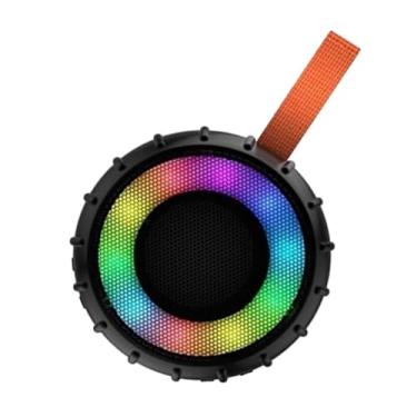 Imagem de Caixinha de som À prova d'água KA-8506 Caixa De Som Bluetooth 5w Portátil Bass Resistente A Água (preto)