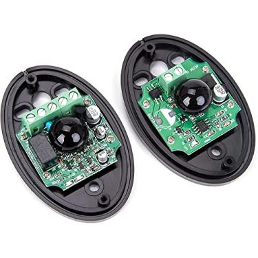 Imagem de XENOCAM Sensor Infravermelho De Segurança Xenocam, Feixe Único Automático, 12/24 V, Detector Alarme À Prova D'Água, 1 Par Meio Ovo 20 M, Para Sistema Portão Residencial, Porta, Janela (Transmissor E