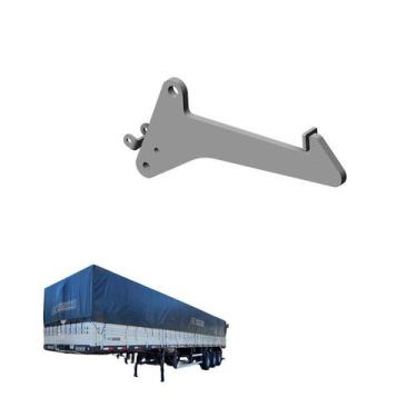 Imagem de Trava Tampa Da Basculante Randon Carreta Caminhão - Fado Implementos