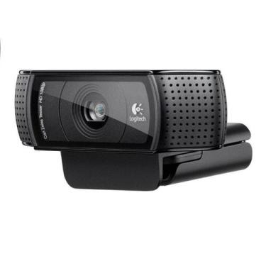 Imagem de Web Cam Logitech C920 Pro Hd 1080p Com Microfone Preto