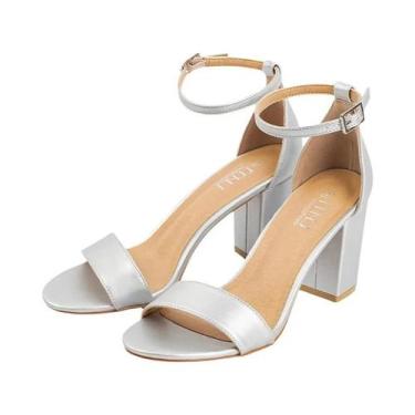 Imagem de Sandálias Peep Toe De Salto Alto Douradas Para Mulheres Sexy Casual Sa