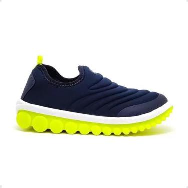 Imagem de Tênis Infantil Running Bibi Roller 2.0 Azul, Naval, Amarelo, 31