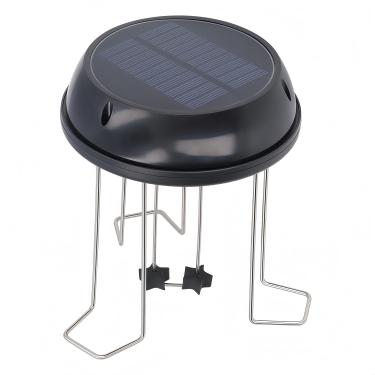 Imagem de Miriam Song Agitador de água movido a energia solar, agitador solar super silencioso de 5 V 0,5 W com suporte para banhos de pássaros e decoração de lagos de jardim