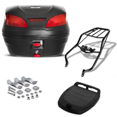 Imagem de Bau 30 Litros Pro Tork Smartbox 3 + Bagageiro Nxr Bros 125/150 2003 a 