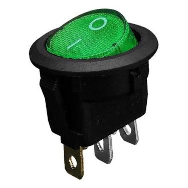 Imagem de Botão Led Liga Desliga Interruptor Chave Gangorra Bivolt - OFA