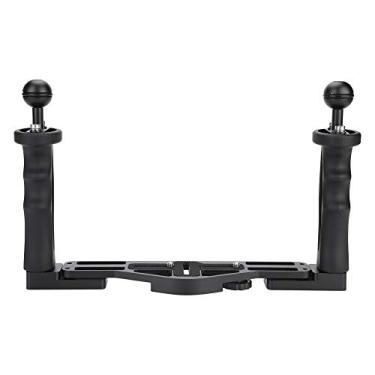 Imagem de YOUTHINK Bandeja de Alumínio Com Alças Duplas para Os Materiais de Câmera Subaquática de Super Qualidade de Qualidade para Fotografia de Mergulho