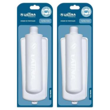 Imagem de Kit 2 Refil Original Filtro Latina P355 Purificador Água PA335 PA355 X