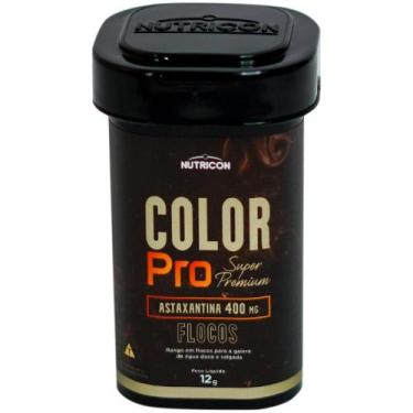 Imagem de Alimento Ração Para Peixes Nutricon Color Pró 12Gr