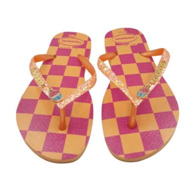 Imagem de Havaianas k SL glitter FC pêssego, 33/34