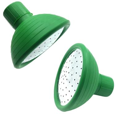 Imagem de 1 regador com cabeça de rosa, pulverizador universal de irrigador de água, regador de jardim, bico de cabeça de rosa, bocal de substituição para regadores, plantas de jardim, ambientes internos e