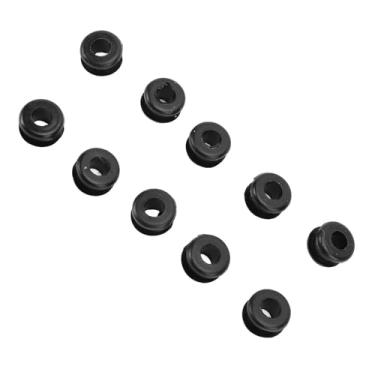 Imagem de Karlak Dampers de Ventilador de Borracha, Elasticidade Alta e Juntas de Baixo Ruído, Instalação Fácil para Ventiladores de Teto, Atualize Suas Antigas Juntas Com Estabilidade e (10pcs pretos)