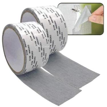 Imagem de Fita de Fibra de Vidro para Telas de Insetos Adesiva, Durável e Fácil 