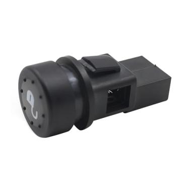 Imagem de Generic Botão de abertura do assento da motocicleta, botão de desbloqueio para reparo de selim de garagem, substituição de acessório parapara MP3 400