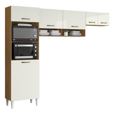 Imagem de Kit Cozinha Atenas 2012180 Atacama Off White - Aramóveis