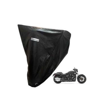 Imagem de Capa Moto Forrada Impermeável Anti-chama HD Night Rod - Kahawai Capas 