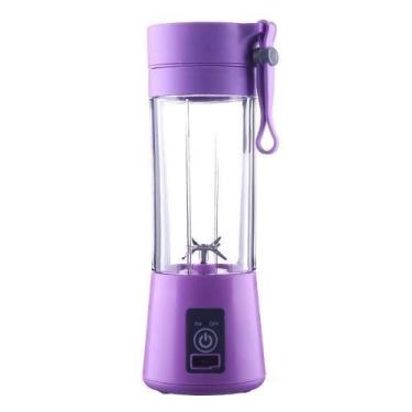 Imagem de Mini Liquidificador Portátil Coqueteleira Recarregável - No.:Hm