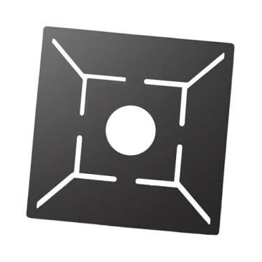 Imagem de MotiveTech Régua de drenagem de piso Régua de escala arquitetônica Ferramenta para trabalhar madeira e azulejos Localizador de medição de azulejos, 20 Cm X 20 Cm