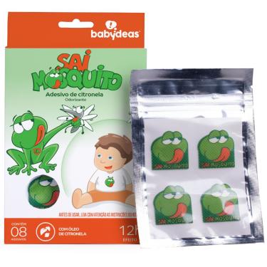 Imagem de SAI MOSQUITO - REPELENTE NATURAL EM ADESIVO 0m+ BABYDEAS