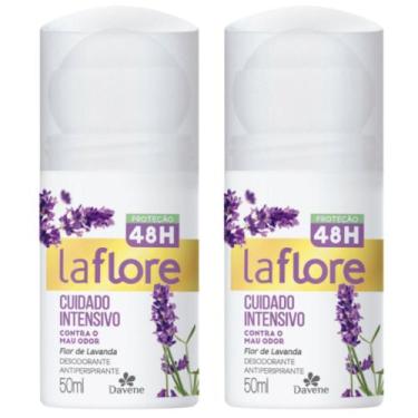 Imagem de 2UN Desodorante La Flore Roll On Flor De Lavanda 50ml Davene