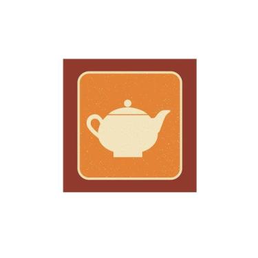 Imagem de Placas decorativas cafe chaleira - 10x10 - MODA DO CHEF