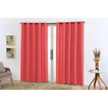 Imagem de Cortina Porta Janela Com Ótimo Caimento Oxford 3,00 X 2,20m Altura - C