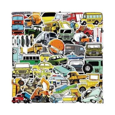 Imagem de Adesivos De Graffiti De Caminhão De Bombeiros Para Crianças, 50 Unidad