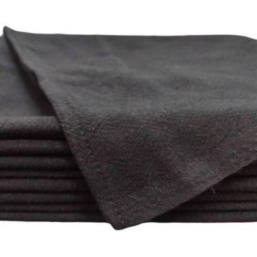 Imagem de Kit 10 Panos de Prato Preto Pé De Galinha - Santa Margarida