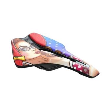 Imagem de Selim De Bicicleta MTB Para Estrada Em Couro PU Com Gel, Confortável E