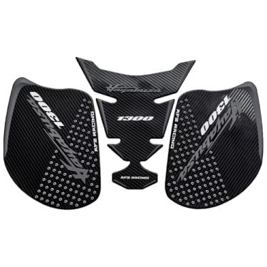 Imagem de Adesivo protetor de borracha para tanque de gasolina para guarnições de moldura de carenagem decalque compatível com Suzuki Hayabusa GSXR1300 cinza