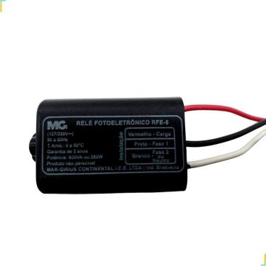 Imagem de Relé Fotoeletrônico Compacto Foto Célula 250W Bivolt