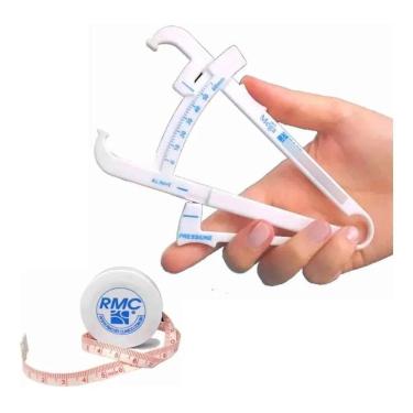 Imagem de Adipometro + Fita Metrica 1,5Mt. Para Medição Corporal Rmc