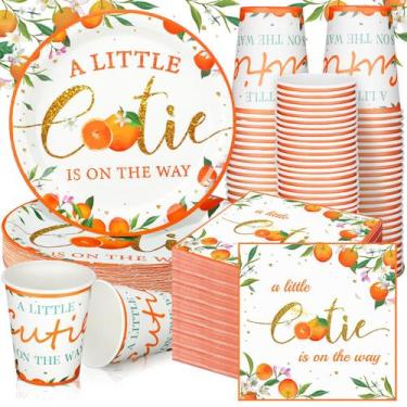 Imagem de Conjunto de utensílios de mesa para festas Hushee Little Cutie 200 uni