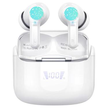 Imagem de Fones de ouvido Bluetooth Ordtop V5.3 Fones de ouvido sem fio