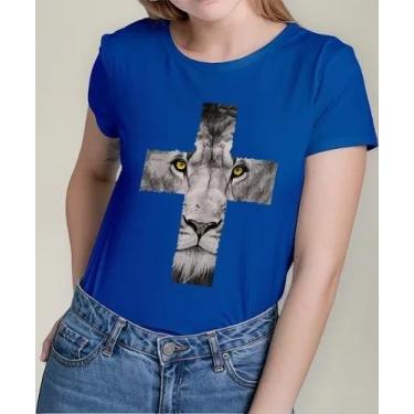 Imagem de Camiseta Camisa Adulto Feminina Masculina Algodão Gospel Religiosa Eva