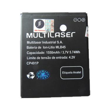 Imagem de Bateria Multilaser MB45 3.7v 1500 mAh CP491P MLB45