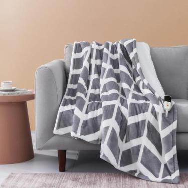 Imagem de Manta elétrica aquecida VENTIMI 150x210cm cinza