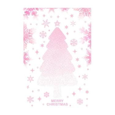 Imagem de Bothyi Adesivo de Janela de Floco de Neve de Natal, Adesivo Estático Reutilizável, Mural de Porta de Parede Faça Você Mesmo para Festival